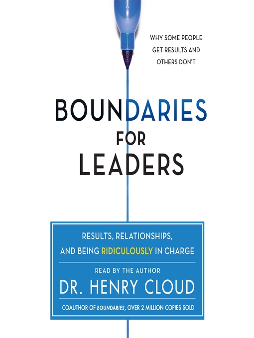 Title details for Boundaries for Leaders by Henry Cloud - Available
